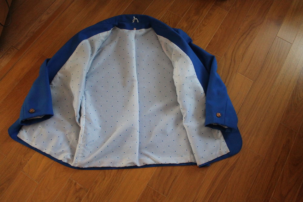 VESTE BLEUE FEMME Vêtements