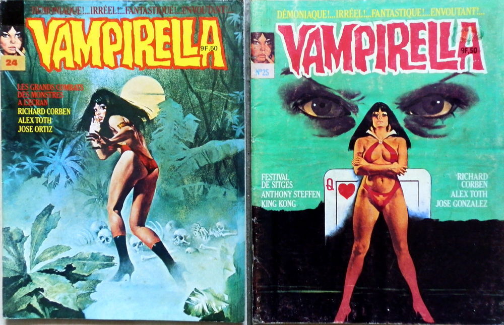 Magazines VAMPIRELLA Livres et BD