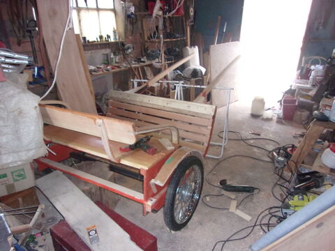 Vendre carriole pour �ne ou poney, jamais servi. 150 Tr�bes (11)