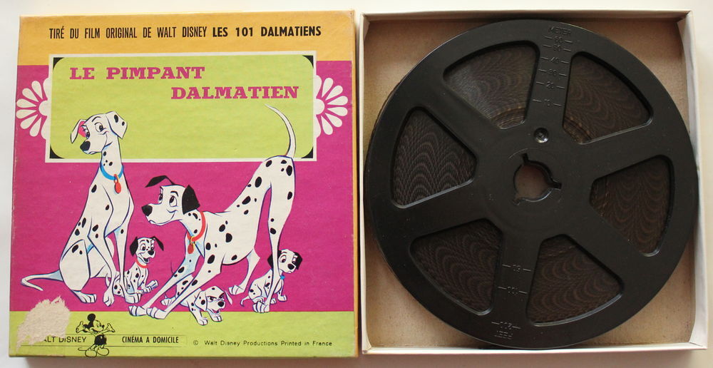 Film super 8 MM 101 dalmatiens Disney
le pimpant dalmatien Photos/Video/TV
