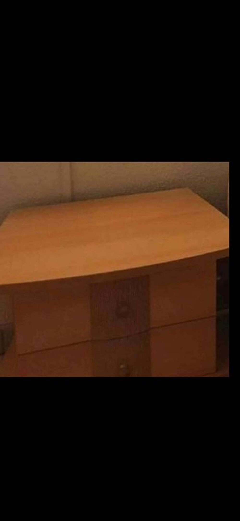 Chambre sommier 2 chevets commode Meubles