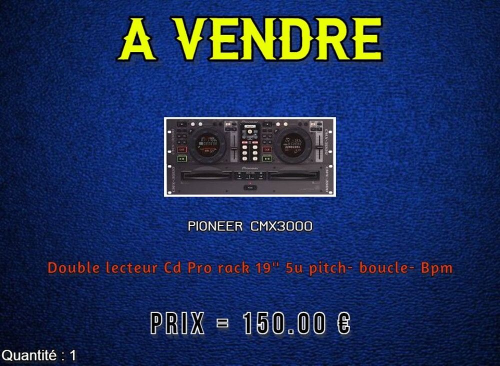 CMX3000 Audio et hifi