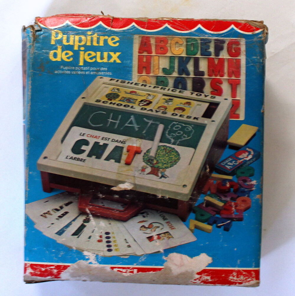Pupitre De Jeux Fisher Price 1972 -1978 Jeux / jouets