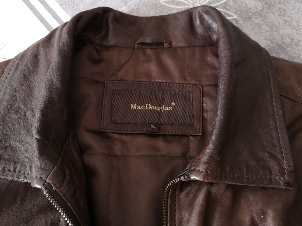 Veste en cuir Mac Douglas Vtements