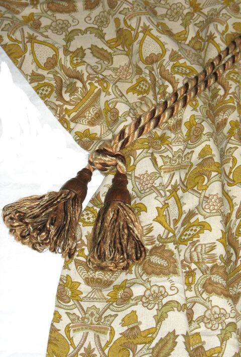  2 tentures en lin doubl�es coton
0 Besan�on (25)