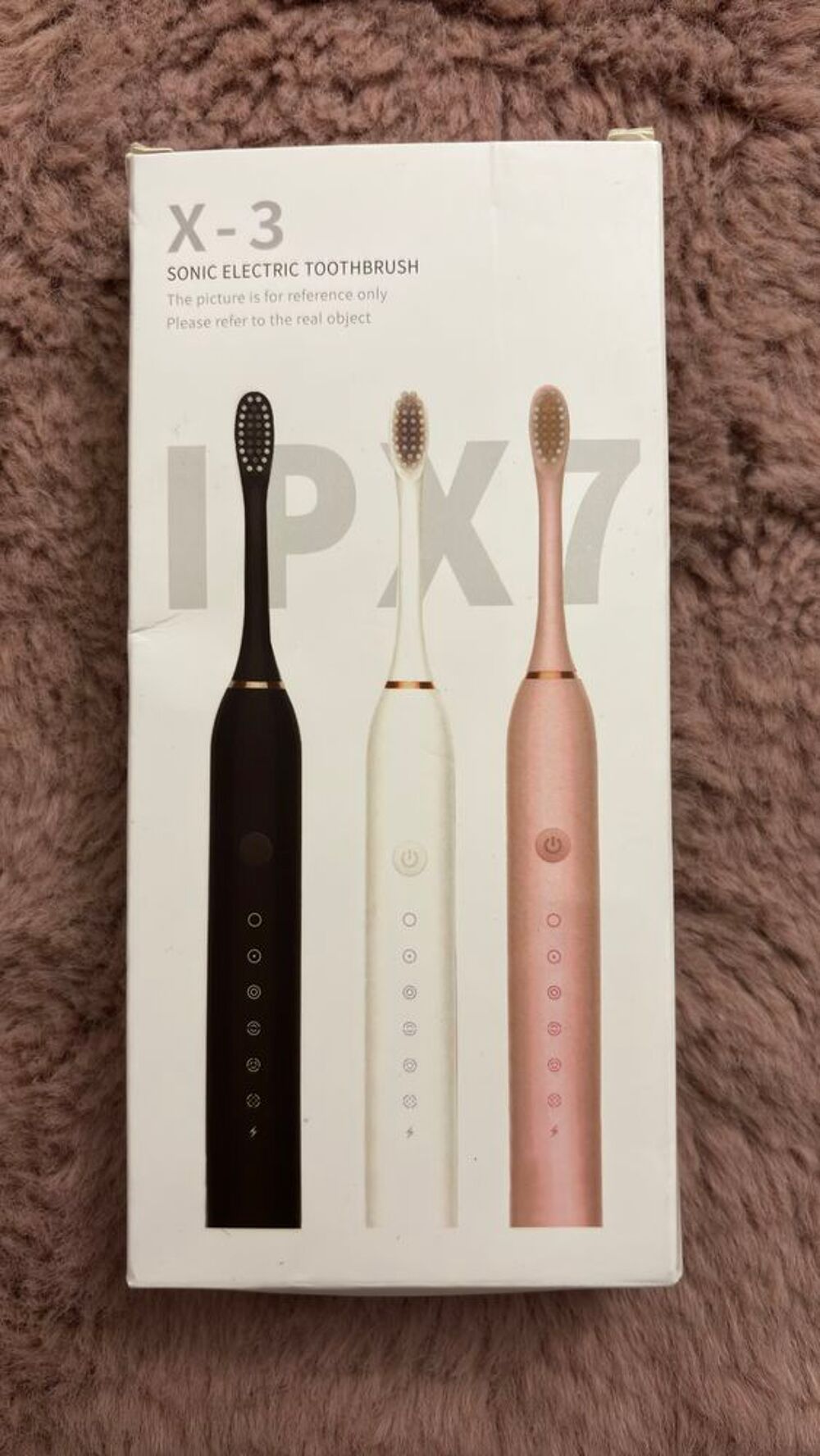 Brosse &agrave; Dents &Eacute;lectrique Neuve avec 4 T&ecirc;tes de Rechange, C&acirc; Puriculture
