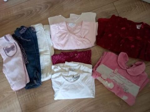Lot v�tements b�b� fille hiver 3 mois 0 Villiers (86)