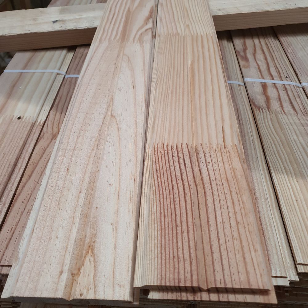 LAMBRIS Pin des Landes About&eacute; Rainur&eacute; Bricolage
