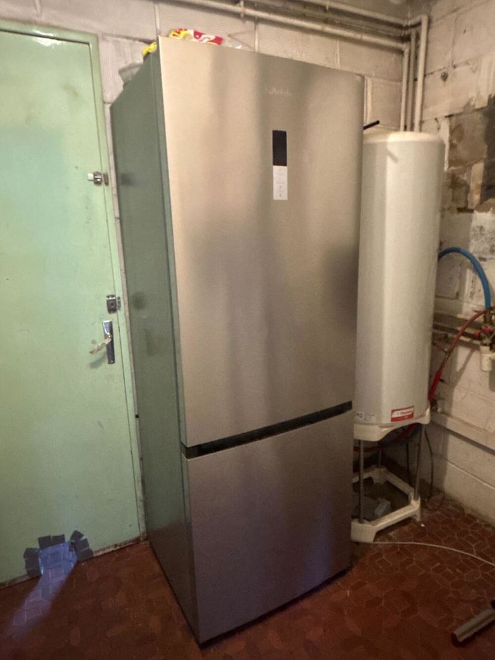 R&eacute;frig&eacute;rateur combin&eacute; inox Vedette VFC417NFEX ? 417L Electroménager