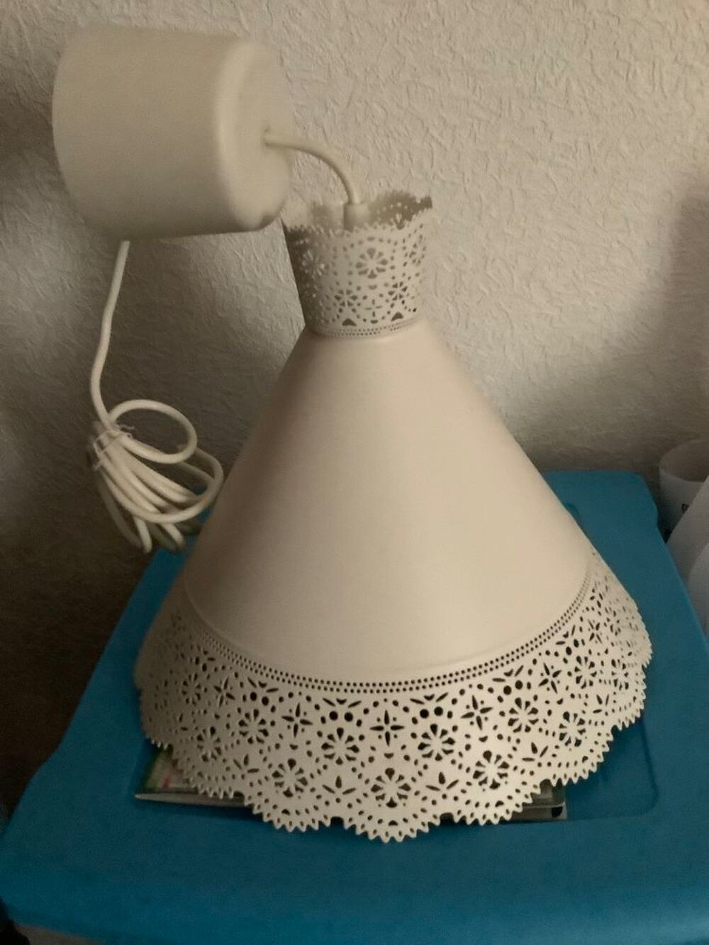 Lampe plafond en m&eacute;tal Décoration