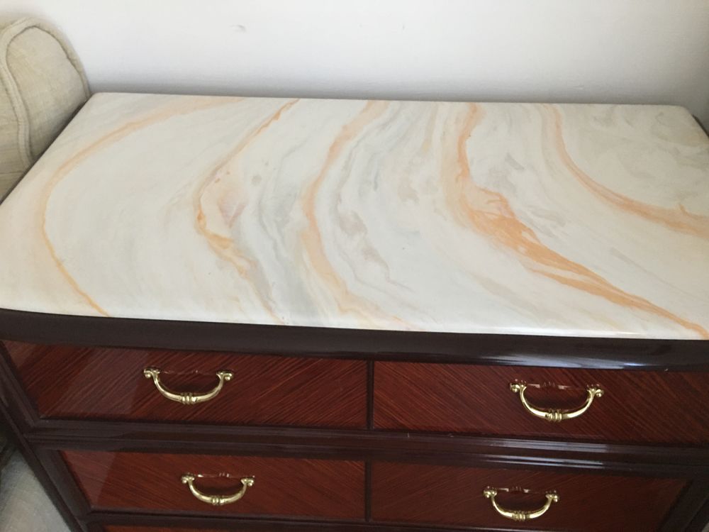 commode en acajou massif , Meubles