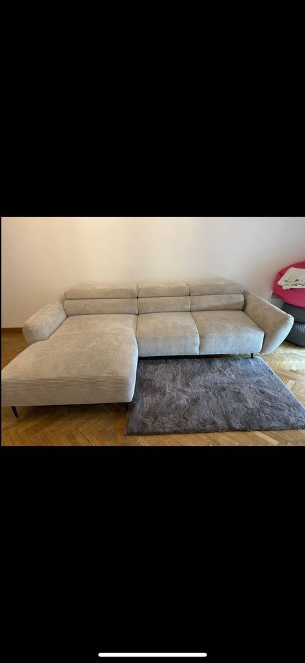 canap&eacute; beige &eacute;lectrique Meubles