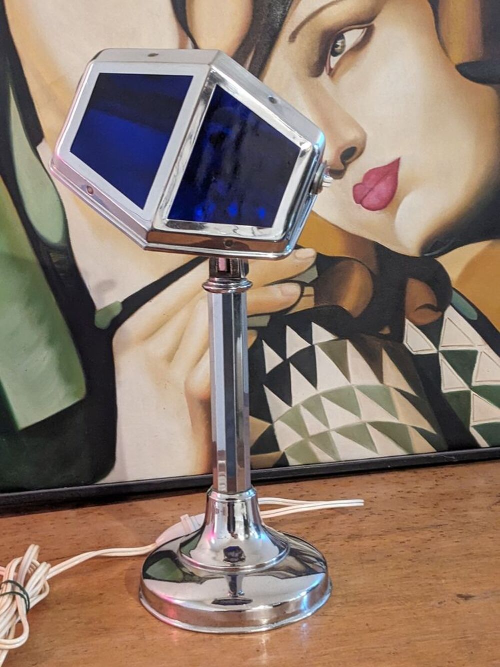 Lampe PIROUETT DE BUREAU art d&eacute;co 1930 en parfait &eacute;tat d'usa Décoration