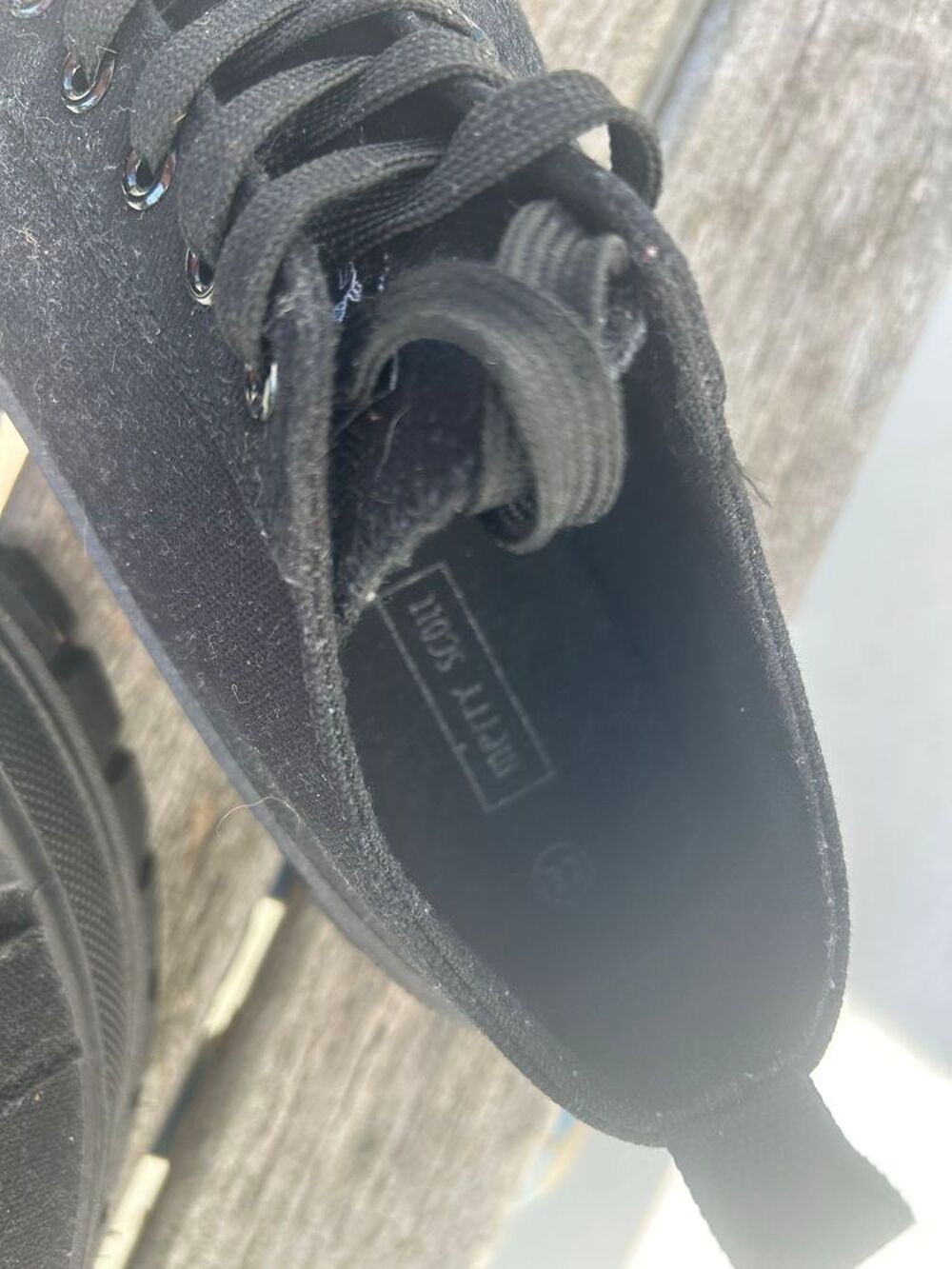 baskets noir Chaussures