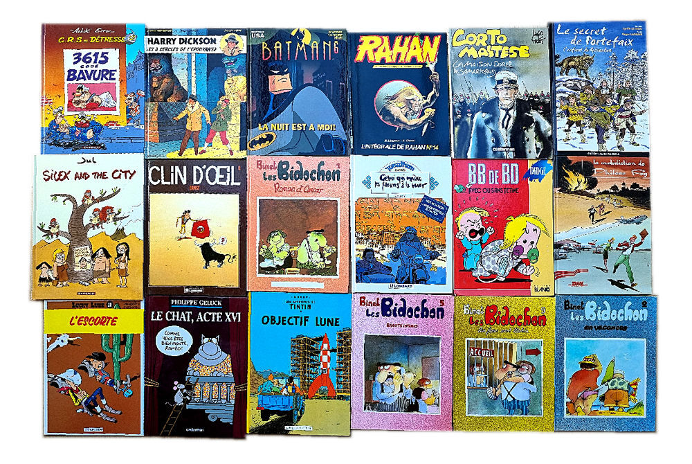Lot de 36 albums BD divers Livres et BD