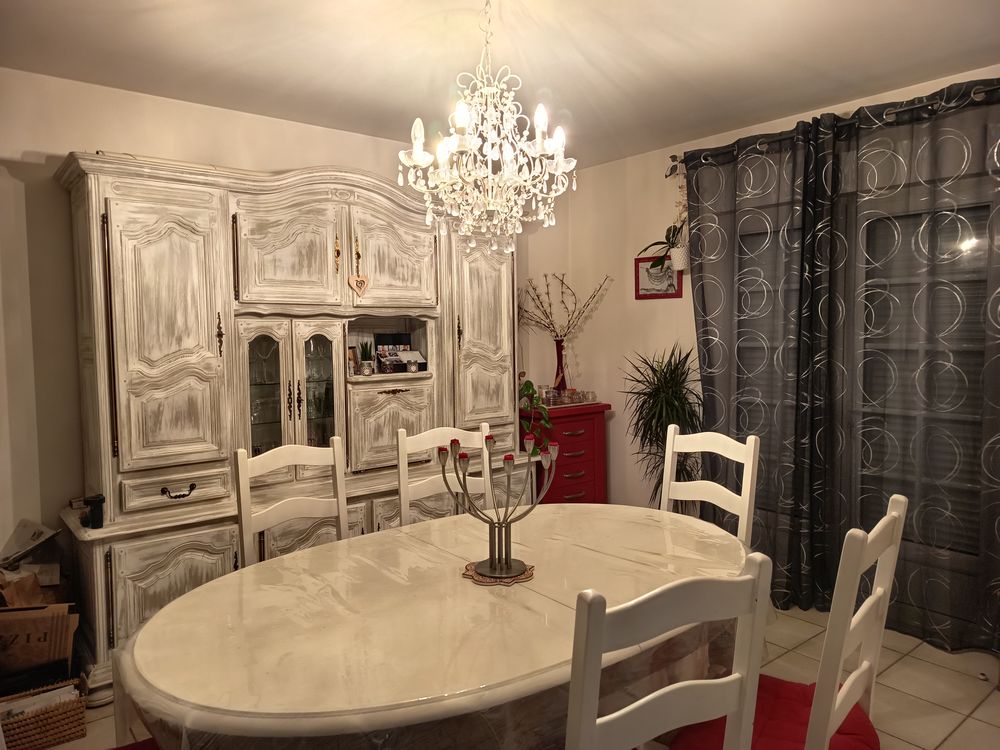 Buffet de Salle &agrave; manger compl&egrave;te en ch&ecirc;ne massif Meubles