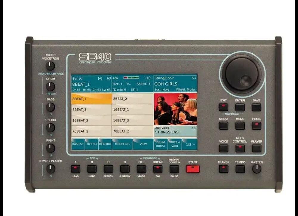 Arrangeur KETRON SD40 Instruments de musique