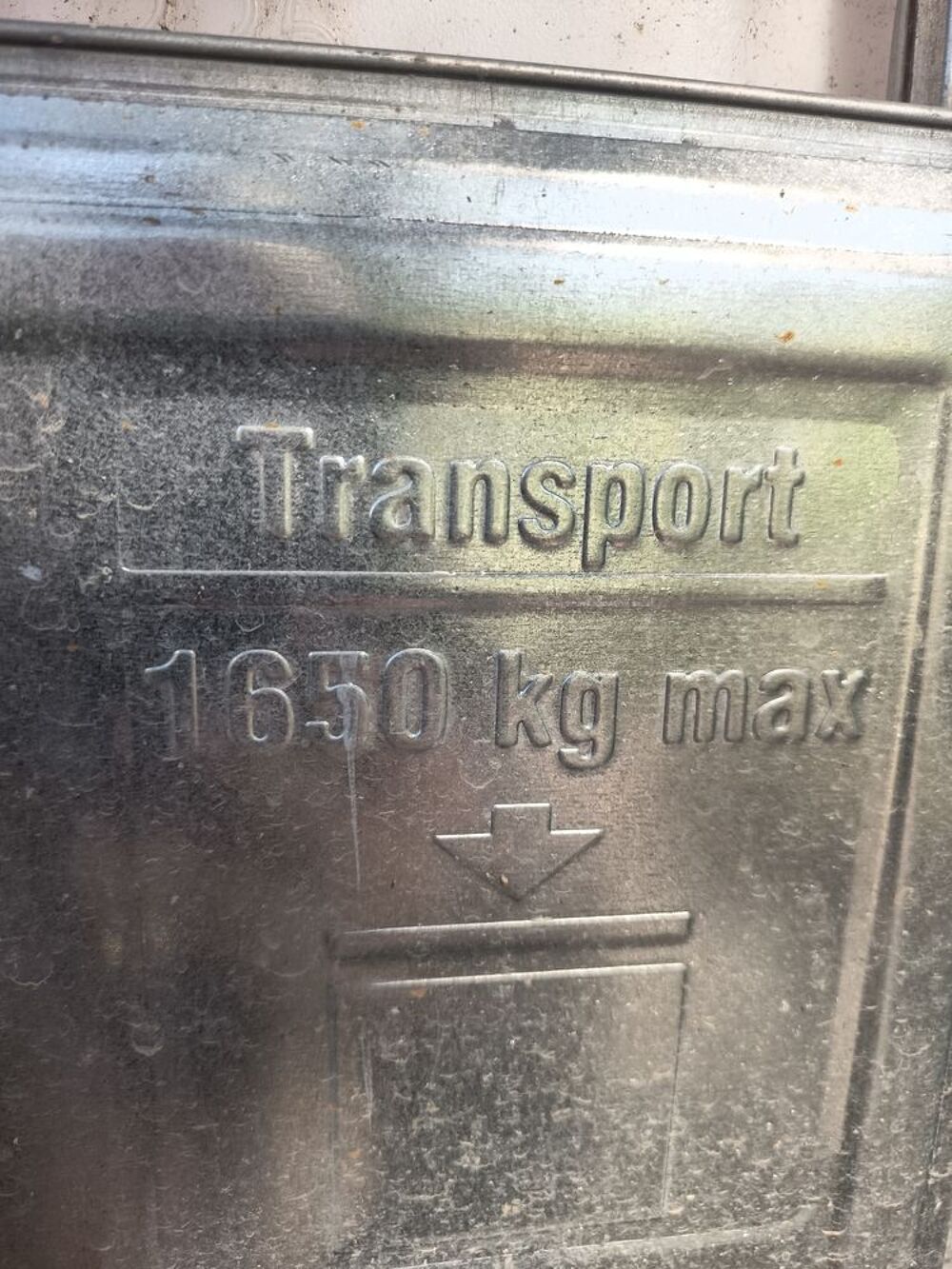 1000 Liter R&eacute;cipient pour l'eau Jardin
