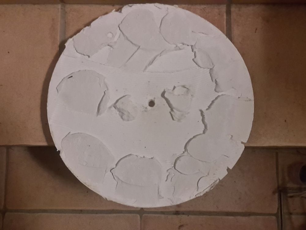 Rosace pl&acirc;tre pour plafond diam&egrave;tre 39 cm Décoration