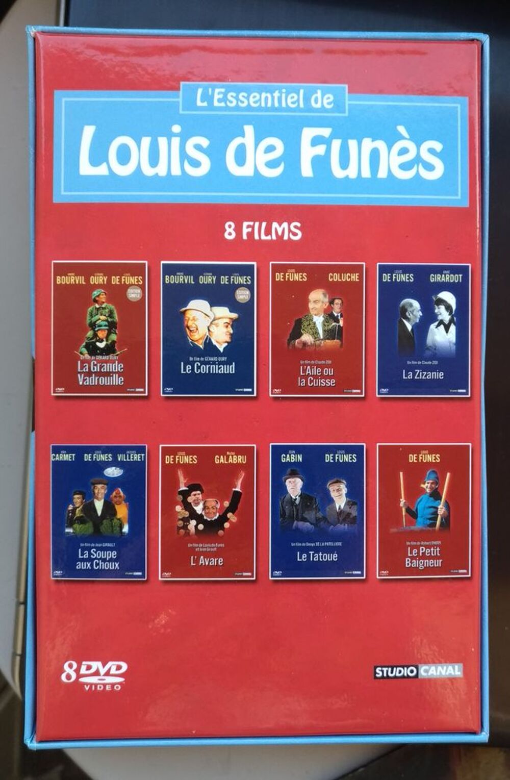 LOUIS DE FUNES, l'essentiel DVD et blu-ray