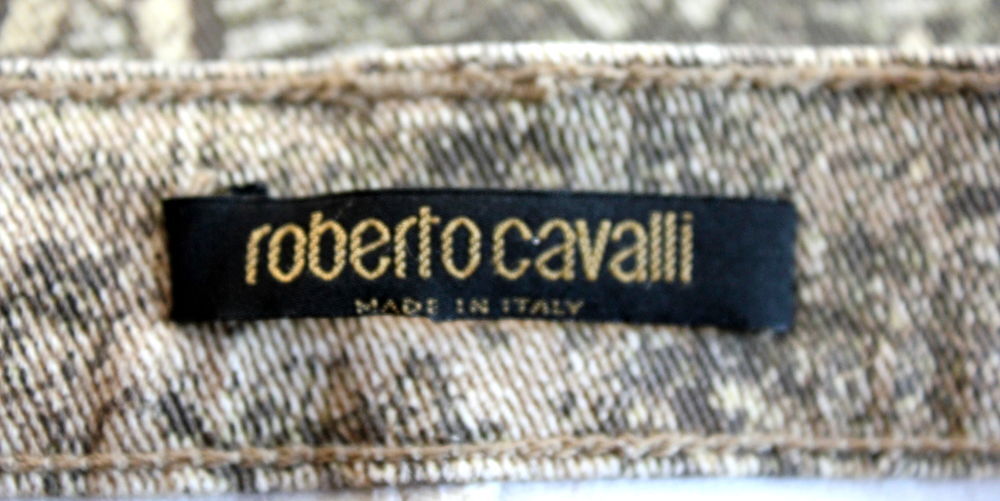 Pantalon beige ROBERTO CAVALLI 
T.4 IT soit 40/42 Fr Vêtements