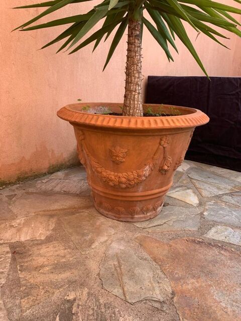 6 grands pots terre cuite 600 La Turbie (06)