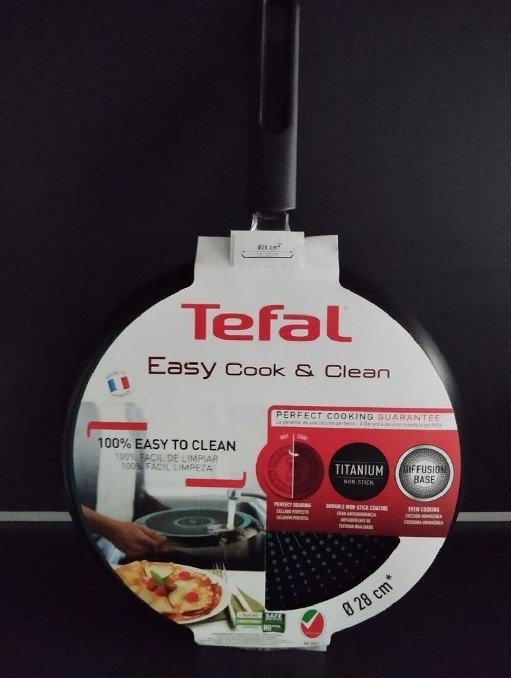 Cr&ecirc;pi&egrave;re TEFAL 28 cm Cuisine