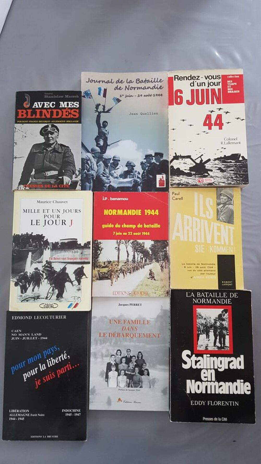 LIVRES SUR LE D&Eacute;BARQUEMENT ww2 Livres et BD