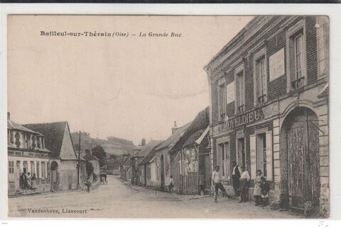 Dt 60 - BAILLEUL sur THERAIN - La Grande Rue.. 3 Doullens (80)