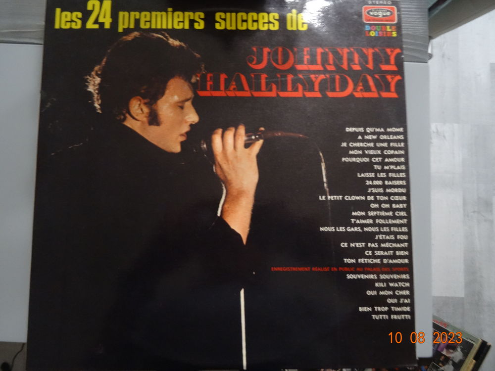 doubles albums de johnny. CD et vinyles