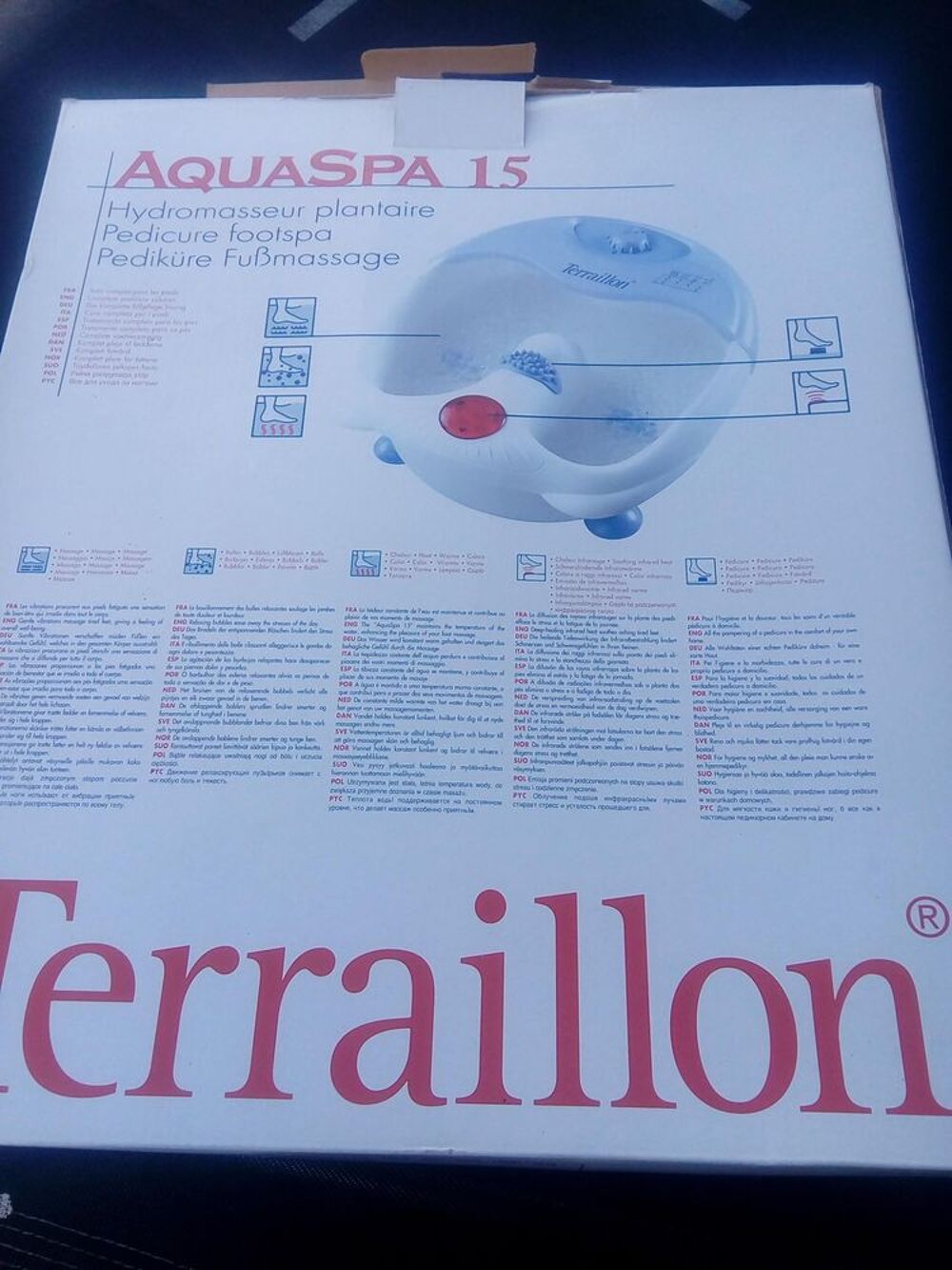 HYDROMASSEUR Terraillon AQUASPA 15 Electroménager