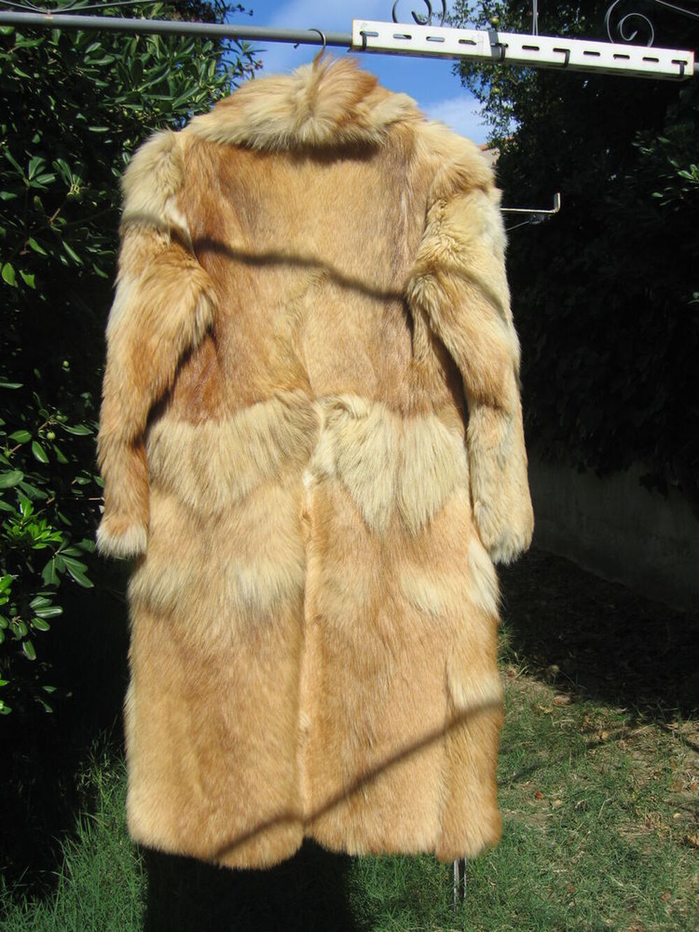 manteau peau de ch&egrave;vre Vêtements