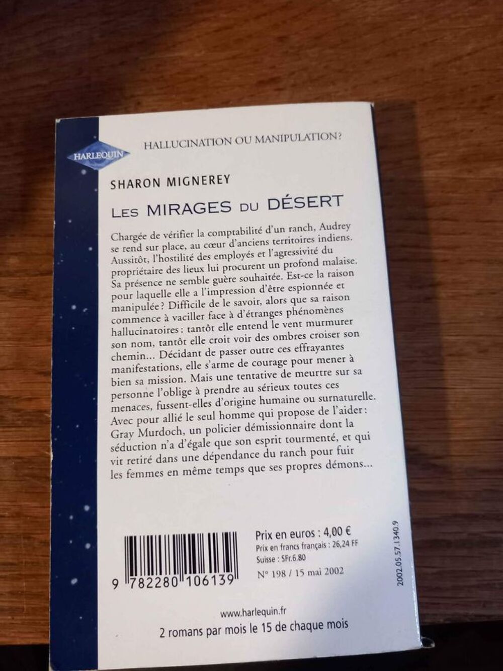 Les mirages du d&eacute;sert de Sharon Mignerey Livres et BD