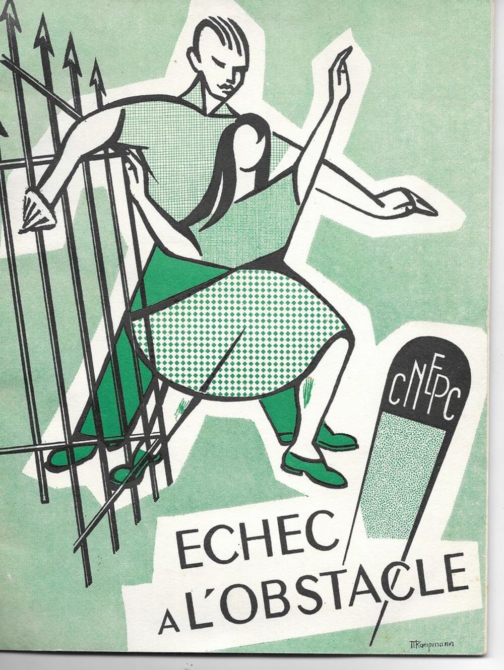 livre, Echec &agrave; l 'obstacle 1959/60 Livres et BD
