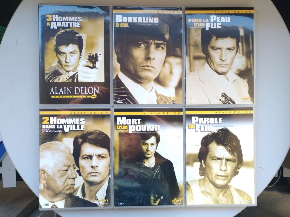 ALAIN DELON coffret 6 dvd DVD et blu-ray