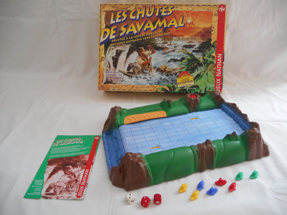 Les chutes de Savamal JEUX NATHAN 1997 Jeux / jouets