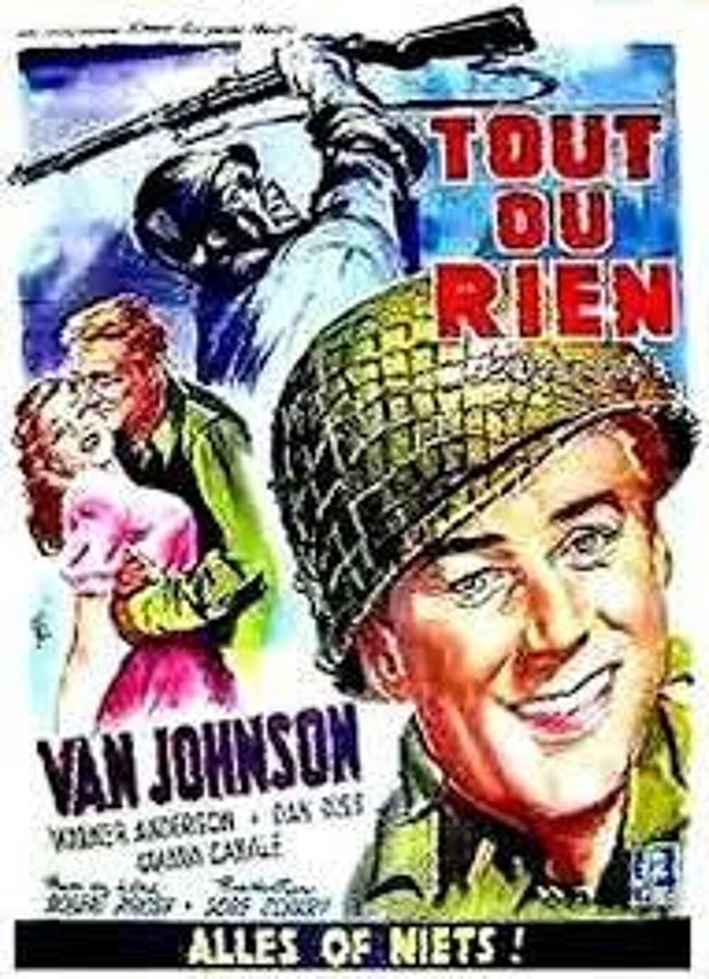 TOUT ET RIEN avec van johnson DVD et blu-ray