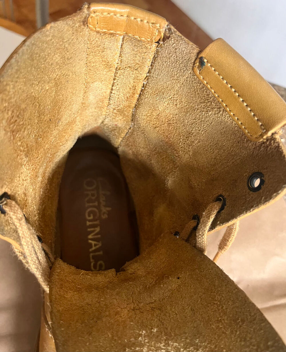Bottines / boots Clarks Originals - cuir - 41 Chaussures