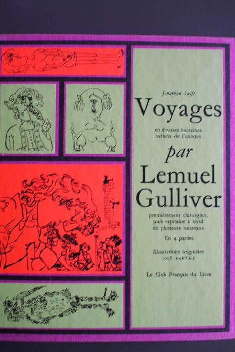 Voyages par Lemuel Gulliver - Jonathan Swift, 15 Rennes (35)