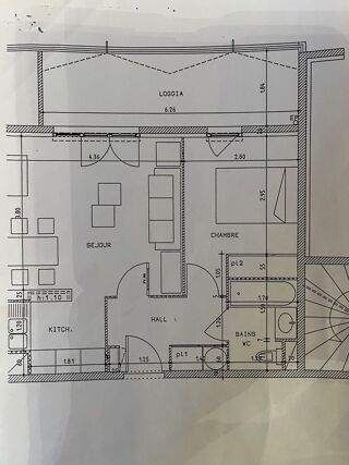  Appartement � louer 2 pi�ces 41 m�