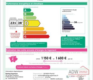  Appartement  vendre 9 pices 140 m