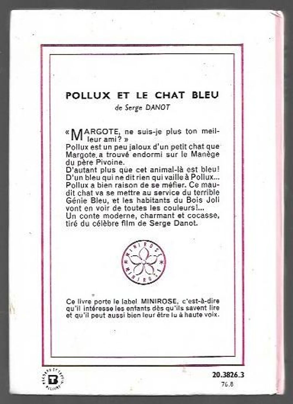 bibliotheque rose - pollux et le chat bleu - 1976 Livres et BD