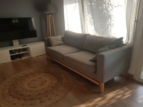 Canap convertible scandinave gris 3places 0 La Ciotat (13)