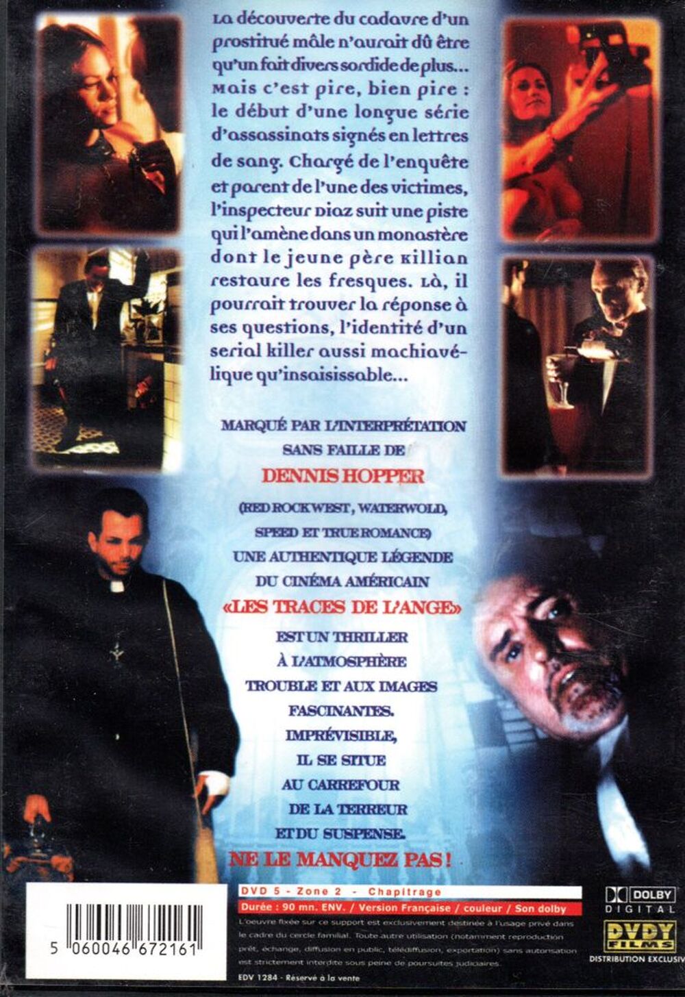 LES TRACES DE L'ANGE DVD bon &eacute;tat (Thriller) DVD et blu-ray