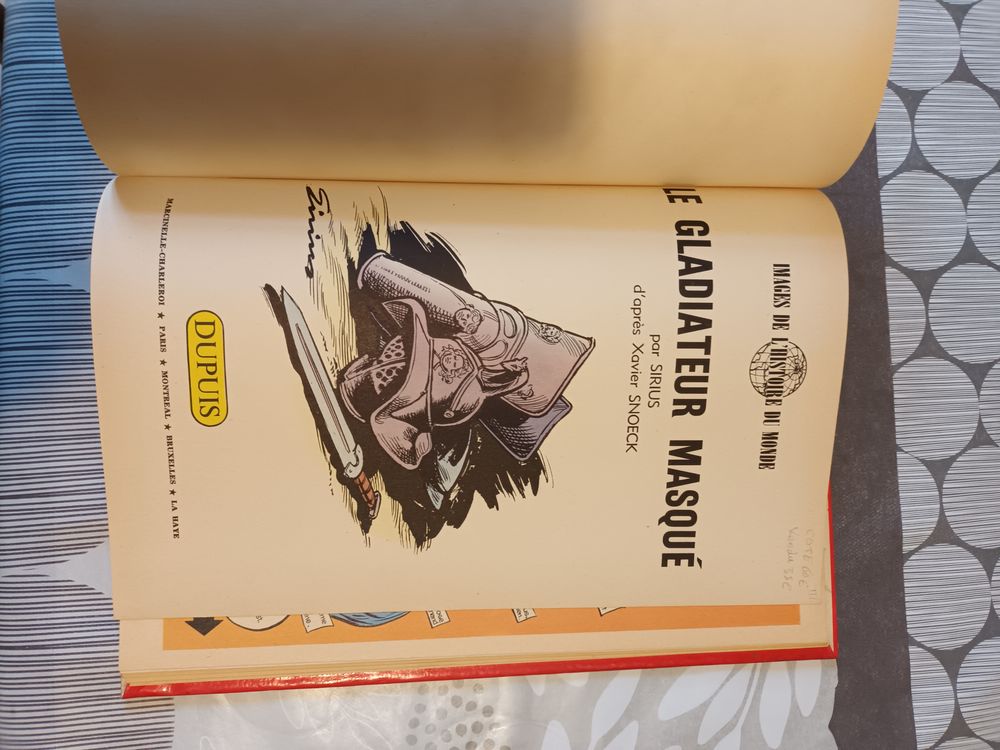 bd timour le gladiateur masqu&eacute; EO 1959 proche du neuf Livres et BD
