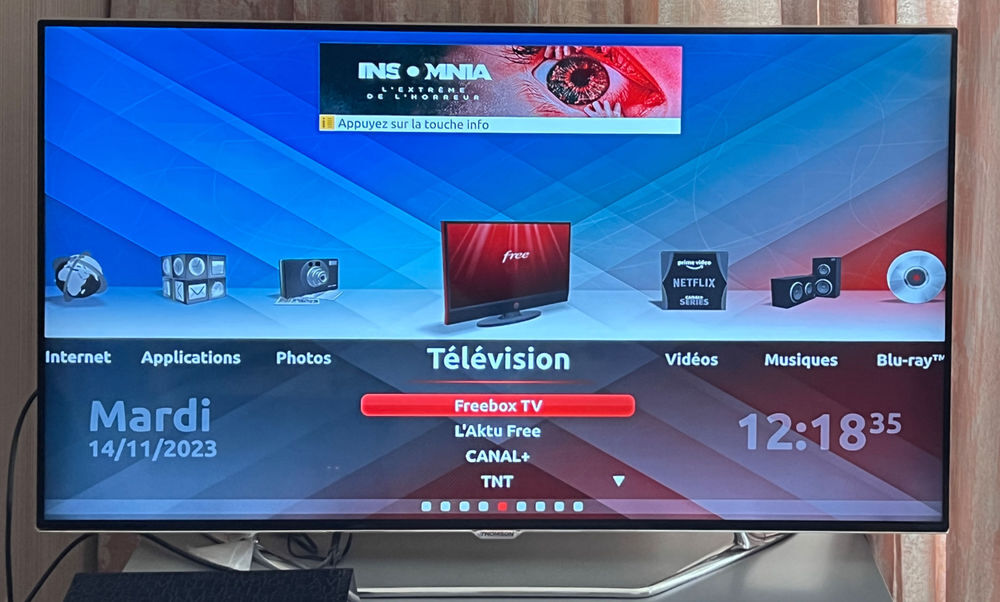 T&eacute;l&eacute;viseur THOMSON Photos/Video/TV