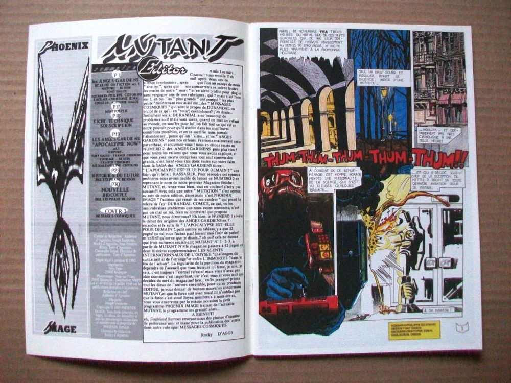 LOT 6 albums Les Anges Gardiens ~ Mutant (1995) Livres et BD