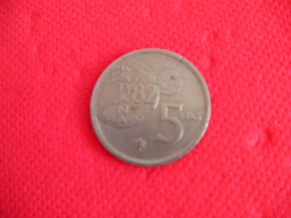 Pi&egrave;ce 5 pesetas Espagne - ann&eacute;e 1980 