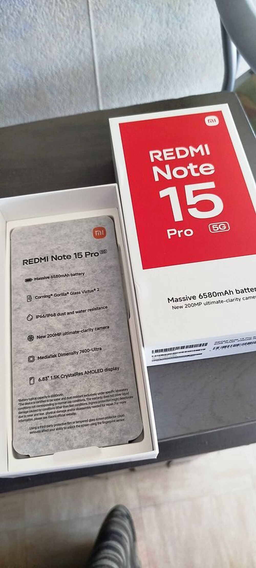 Redmi 15 Pro 5 G Téléphones et tablettes