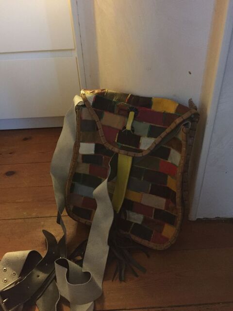 vends sac en cuir patchwork  25 Buzet-sur-Tarn (31)